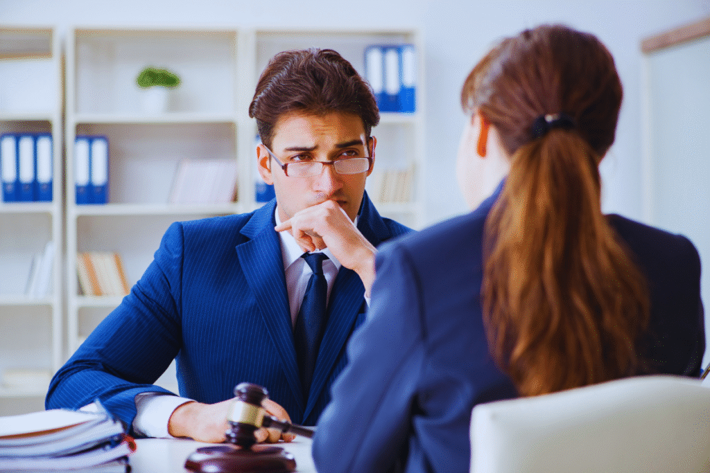 informações para audiência com correspondente jurídico